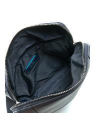 PIQUADRO MACBETH Borsello in pelle espandibile blu - Tracolle Uomo - 5