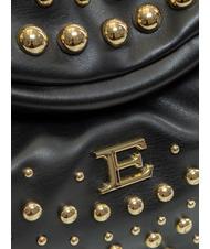 ERMANNO SCERVINO PRINCESS Borsa a tracolla con borchiette black gold - Borse Donna - 3