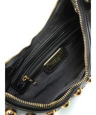 ERMANNO SCERVINO PRINCESS Borsa a spalla con borchiette black gold - Borse Donna - 5