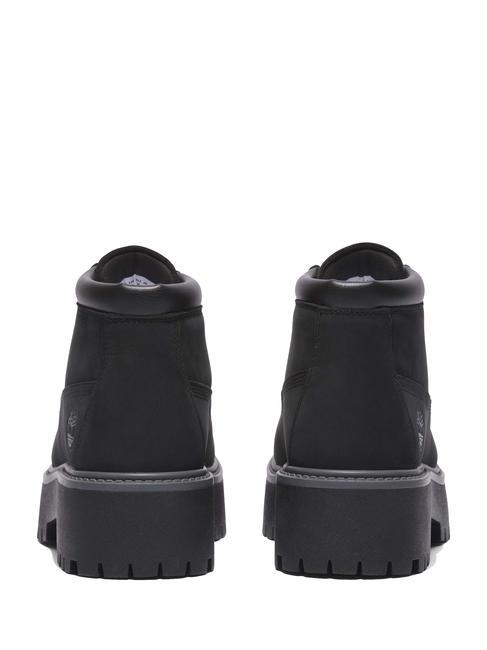 HERITAGE PLATFORM Stivaletto in nabuk JETBLACK - Scarpe Donna