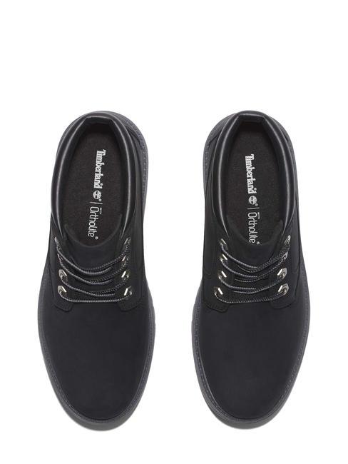 HERITAGE PLATFORM Stivaletto in nabuk JETBLACK - Scarpe Donna