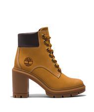 TIMBERLAND ALLINGTON Stivaletto stringato con tacco in nabuk - Scarpe Donna