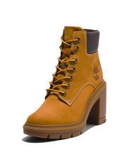 TIMBERLAND ALLINGTON Stivaletto stringato con tacco in nabuk wheat - Scarpe Donna - 3