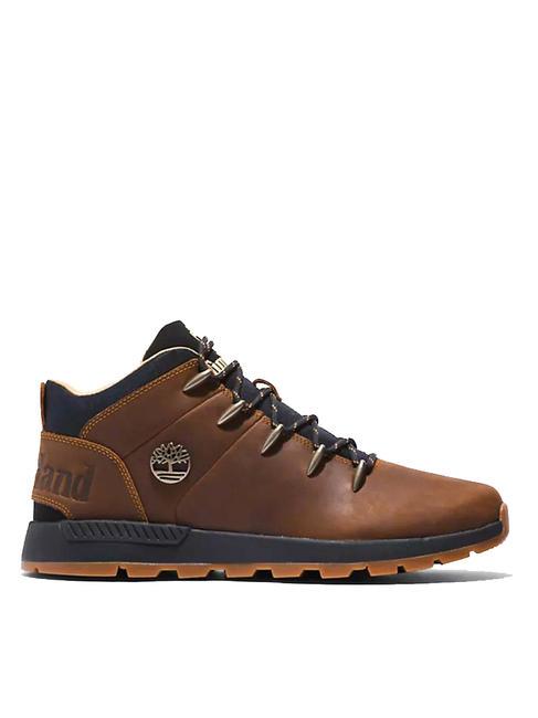 SPRINT TREKKER Scarponcino in pelle e tessuto cathay spice - Scarpe Uomo
