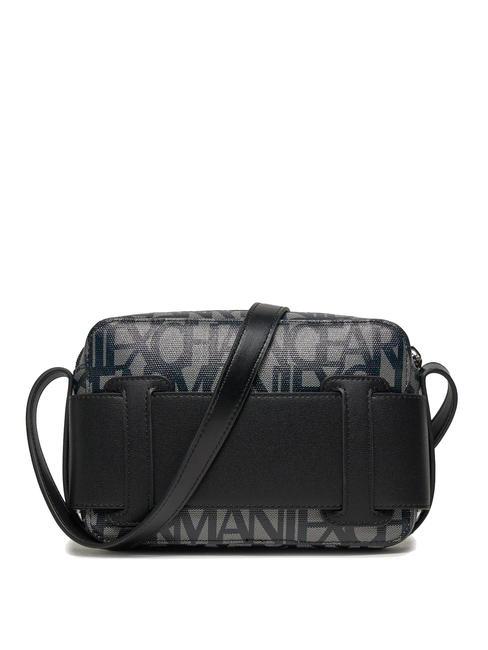 LOGO ALL OVER Camera case beige/nero - Borse Donna