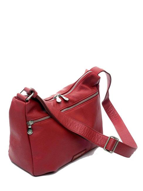 TOURIST Borsa a spalla in pelle rosso - Borse Donna