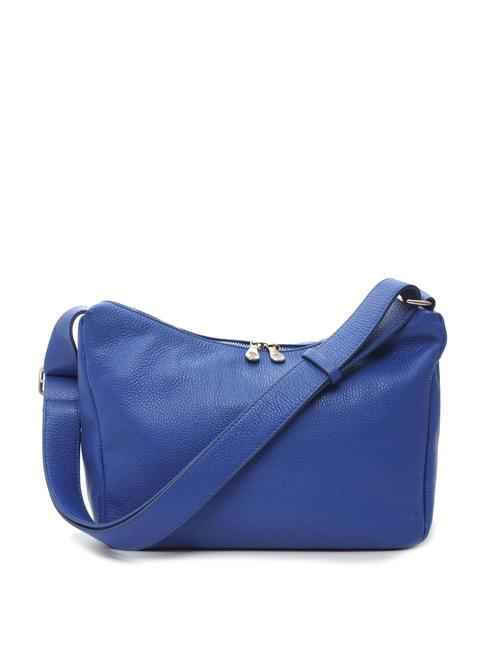 TOURIST Borsa a spalla in pelle blu - Borse Donna