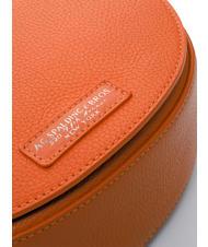 SPALDING TOURIST FRANCY Borsa a tracolla in pelle arancio - Borse Donna - 4