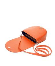 SPALDING TOURIST FRANCY Borsa a tracolla in pelle arancio - Borse Donna - 5
