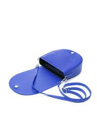 SPALDING TOURIST FRANCY Borsa a tracolla in pelle blu - Borse Donna - 5