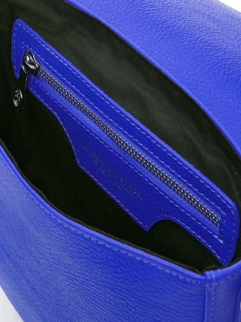 TOURIST FRANCY Borsa a tracolla in pelle blu - Borse Donna