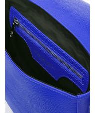 SPALDING TOURIST FRANCY Borsa a tracolla in pelle blu - Borse Donna - 6