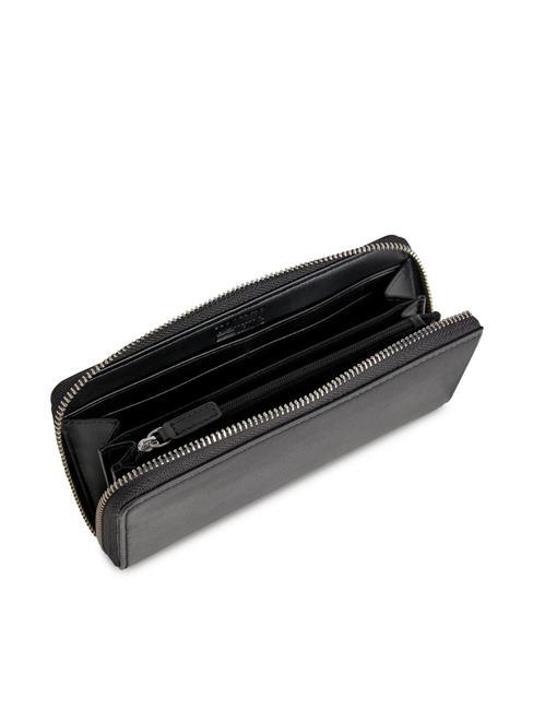 TH JEANS Portafoglio grande zip around black - Portafogli Donna