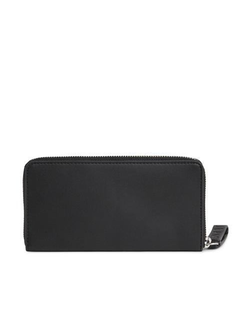 TH JEANS Portafoglio grande zip around black - Portafogli Donna