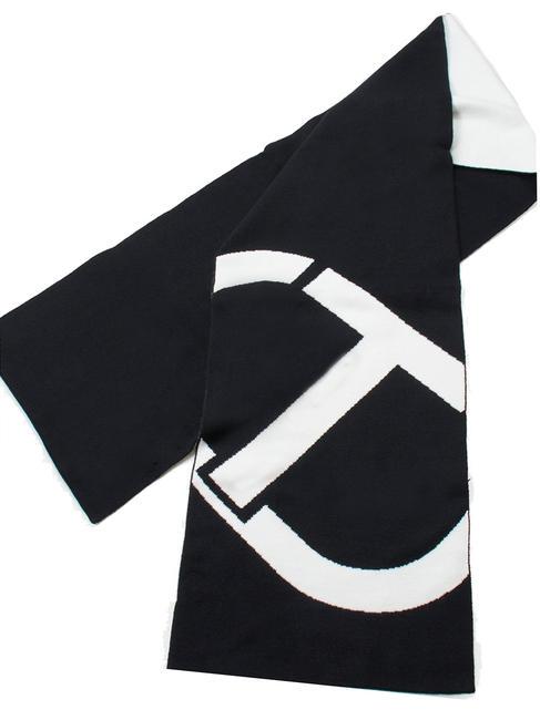 BICOLOR Sciarpa in maglia nero - Sciarpe