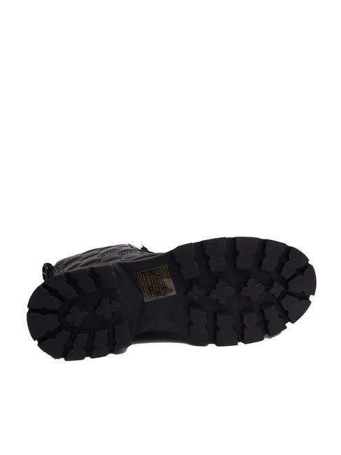 LOGO MATELASSE Stivaletti anfibi nero - Scarpe Donna
