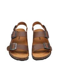 DOCKSTEPS VEGA Sandalo ciabatta in suede tobacco - Scarpe Uomo - 4
