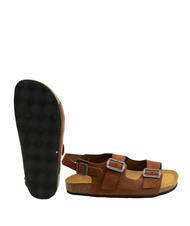 DOCKSTEPS VEGA Sandalo ciabatta in suede tobacco - Scarpe Uomo - 5