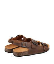 DOCKSTEPS VEGA Sandalo ciabatta in suede tobacco - Scarpe Uomo - 3