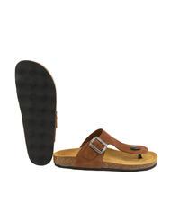 DOCKSTEPS VEGA Sandalo infradito in suede tobacco - Scarpe Uomo - 6