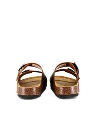 DOCKSTEPS VEGA Sandalo in suede doppia fibbia dark brown - Scarpe Uomo - 4