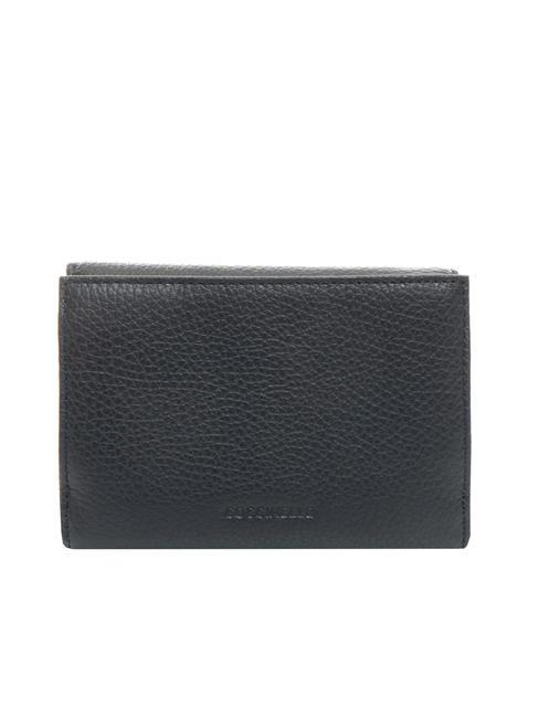 DORA Portafoglio piccolo in pelle martellata DARKBLUE - Portafogli Donna