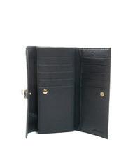 COCCINELLE DORA Portafoglio grande in pelle martellata DARKBLUE - Portafogli Donna - 2