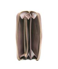 COCCINELLE DORA Portafoglio zip around grande in pelle anemone - Portafogli Donna - 2
