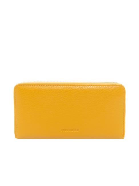 DORA Portafoglio zip around grande in pelle resina - Portafogli Donna