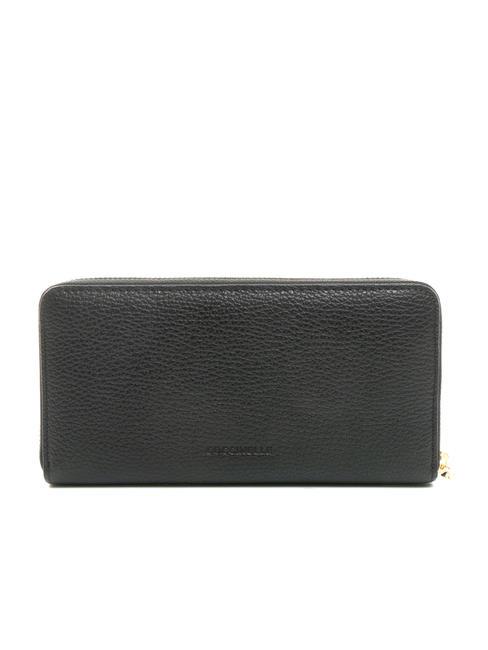 DORA Portafoglio zip around grande in pelle Nero - Portafogli Donna