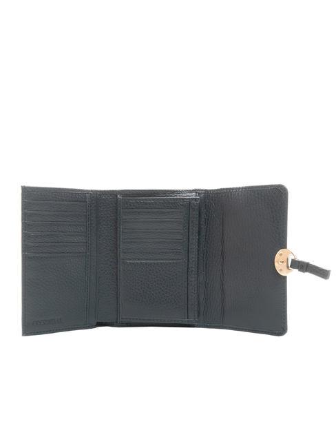 DOT Portafoglio piccolo in pelle martellata DARKBLUE - Portafogli Donna