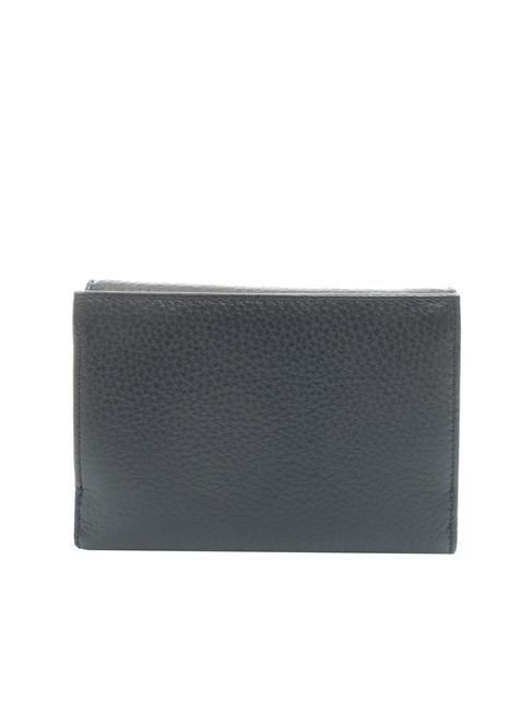 DOT Portafoglio piccolo in pelle martellata DARKBLUE - Portafogli Donna