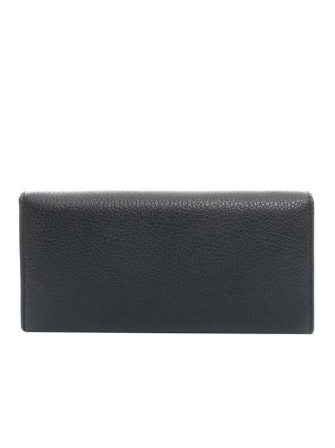 DOT Portafoglio grande in pelle martellata DARKBLUE - Portafogli Donna