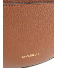 COCCINELLE KALI Borsa a tracolla in pelle con pouch BRULE - Borse Donna - 6