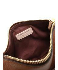 COCCINELLE KALI Borsa a tracolla in pelle con pouch BRULE - Borse Donna - 7