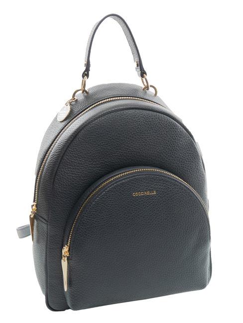 ALPHA Zaino in pelle martellata DARKBLUE - Borse Donna