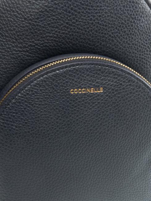 ALPHA Zaino in pelle martellata DARKBLUE - Borse Donna