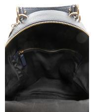 COCCINELLE ALPHA Zaino in pelle martellata DARKBLUE - Borse Donna - 5