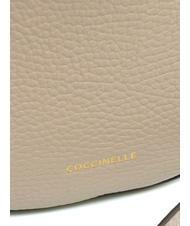 COCCINELLE KALI Borsa a tracolla in pelle con pouch powder pink - Borse Donna - 6