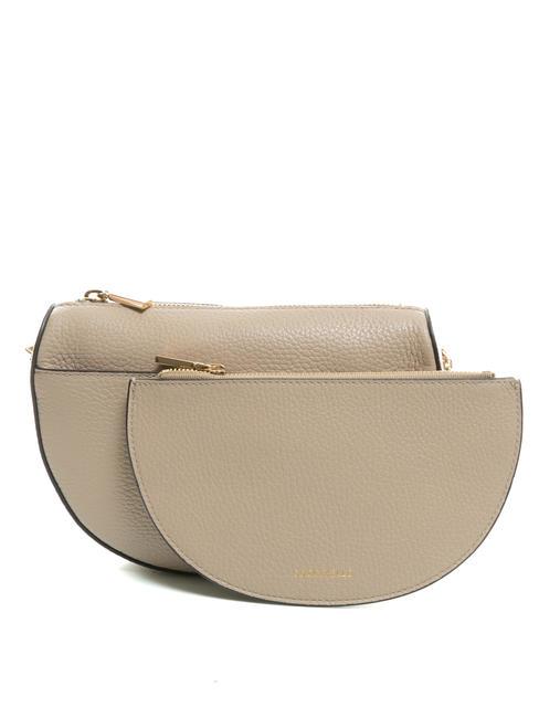 KALI Borsa a tracolla in pelle con pouch powder pink - Borse Donna