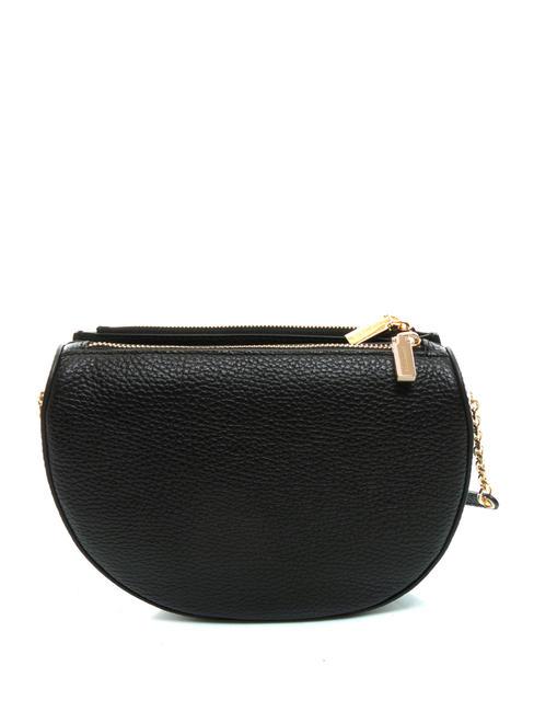 KALI Borsa a tracolla in pelle con pouch Nero - Borse Donna