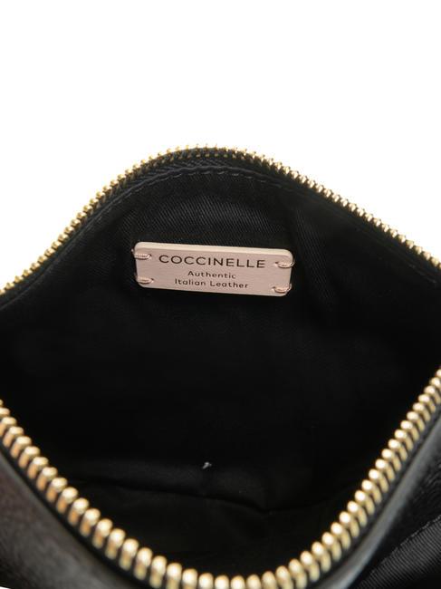 KALI Borsa a tracolla in pelle con pouch Nero - Borse Donna