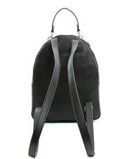 COCCINELLE ALPHA Zaino in pelle martellata Nero - Borse Donna - 4