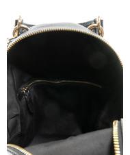 COCCINELLE ALPHA Zaino in pelle martellata Nero - Borse Donna - 5