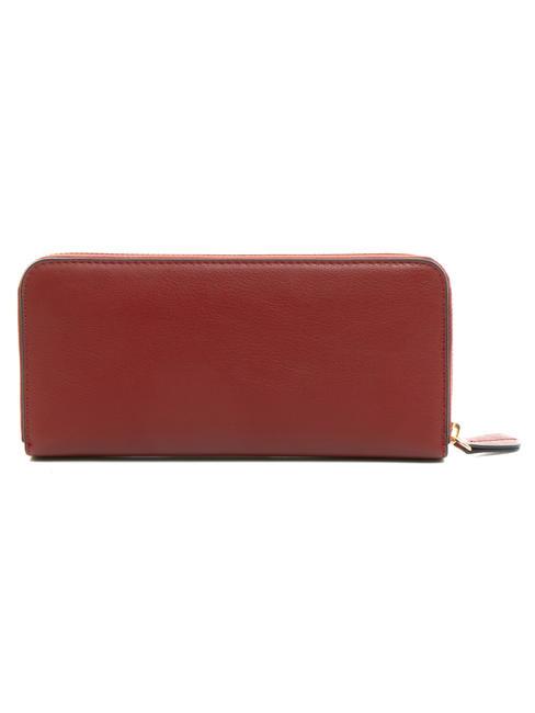 T OVAL Portafoglio Zip Around rosso ardente - Portafogli Donna