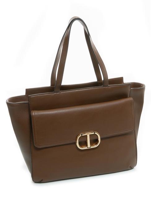 MADAME Borsa shopping con tracollaq cioccolato - Borse Donna