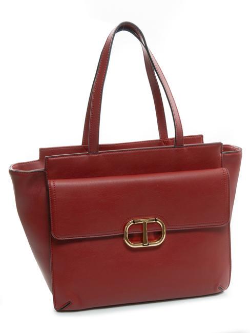 MADAME Borsa shopping con tracollaq rosso ardente - Borse Donna