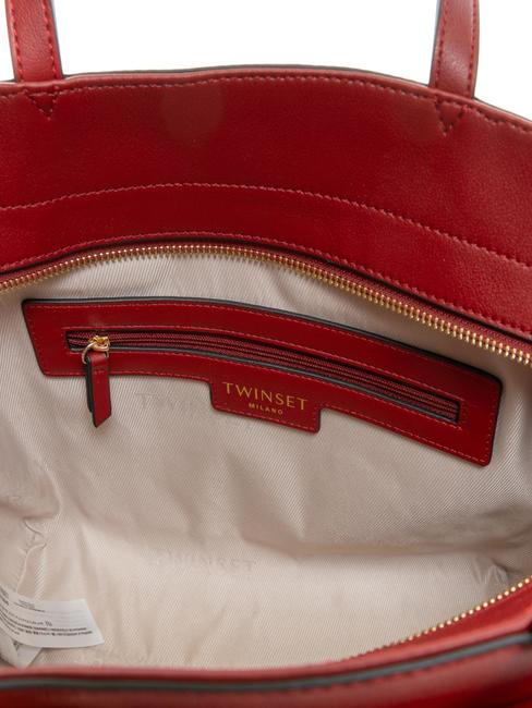 MADAME Borsa shopping con tracollaq rosso ardente - Borse Donna
