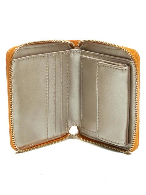 LAUREL Portafoglio piccolo zip around pumpkin - Portafogli Donna