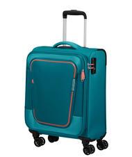 AMERICAN TOURISTER PULSONIC Bagaglio a mano smart espandibile stone teal - Bagagli a mano - 3